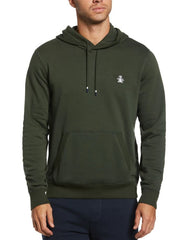 Penguin Sticker Pete Dark Forest Hoodie Green