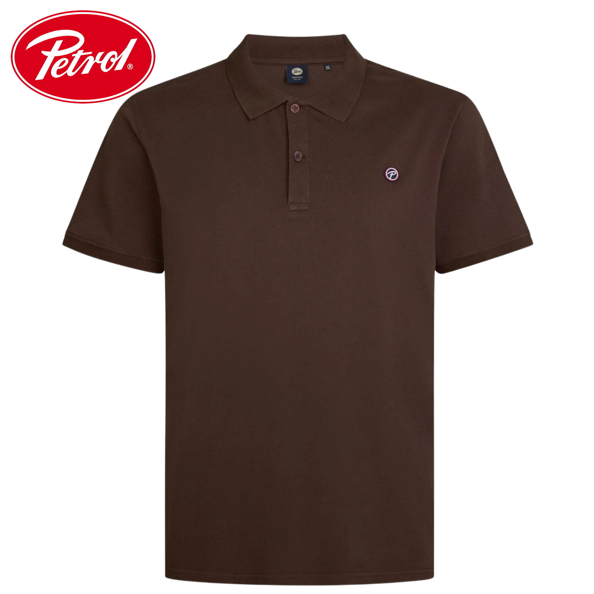 Petrol Missoula Classic Brown Polo Shirt Brown