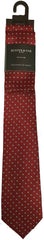Hunter & Oak X-Long Wine Print Tie Wine