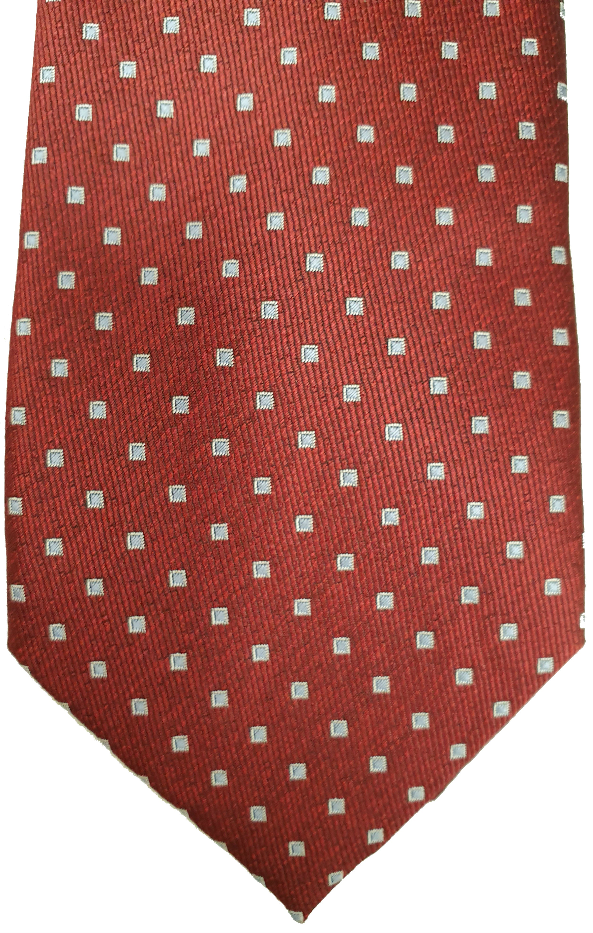 Hunter & Oak X-Long Wine Print Tie Wine
